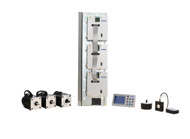 SL330织机电子卷取双送经系统
