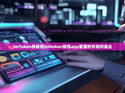 imToken热钱包|imtoken钱包app里面的币如何卖出