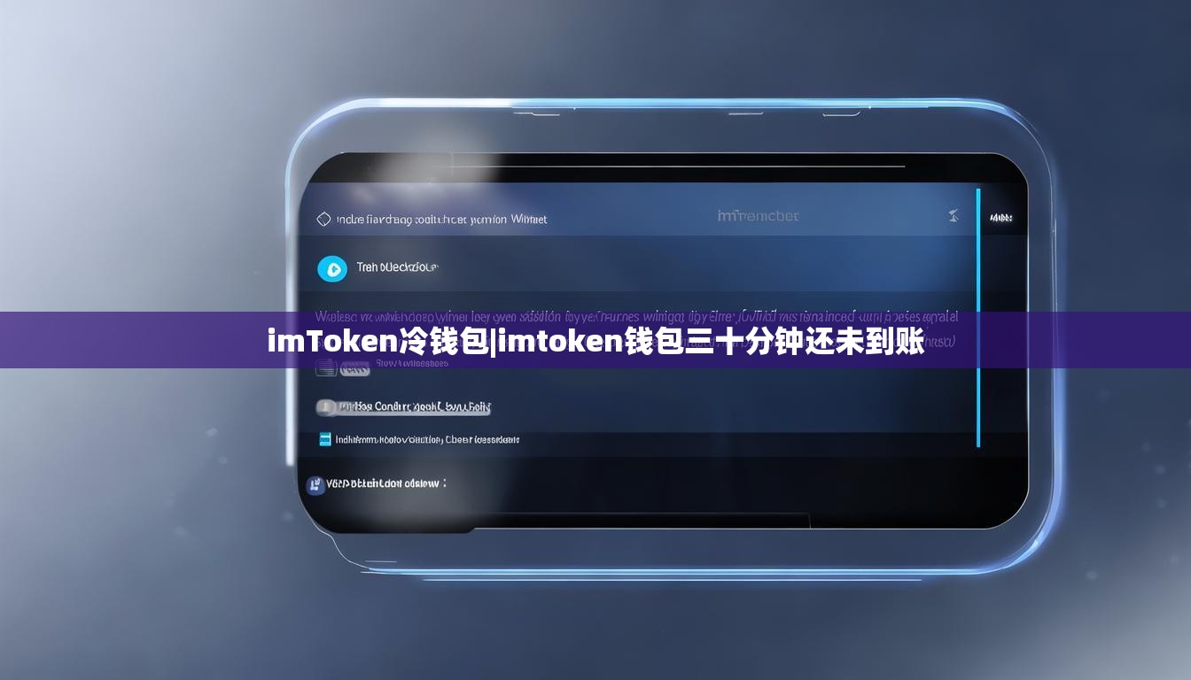 imToken冷钱包|imtoken钱包三十分钟还未到账
