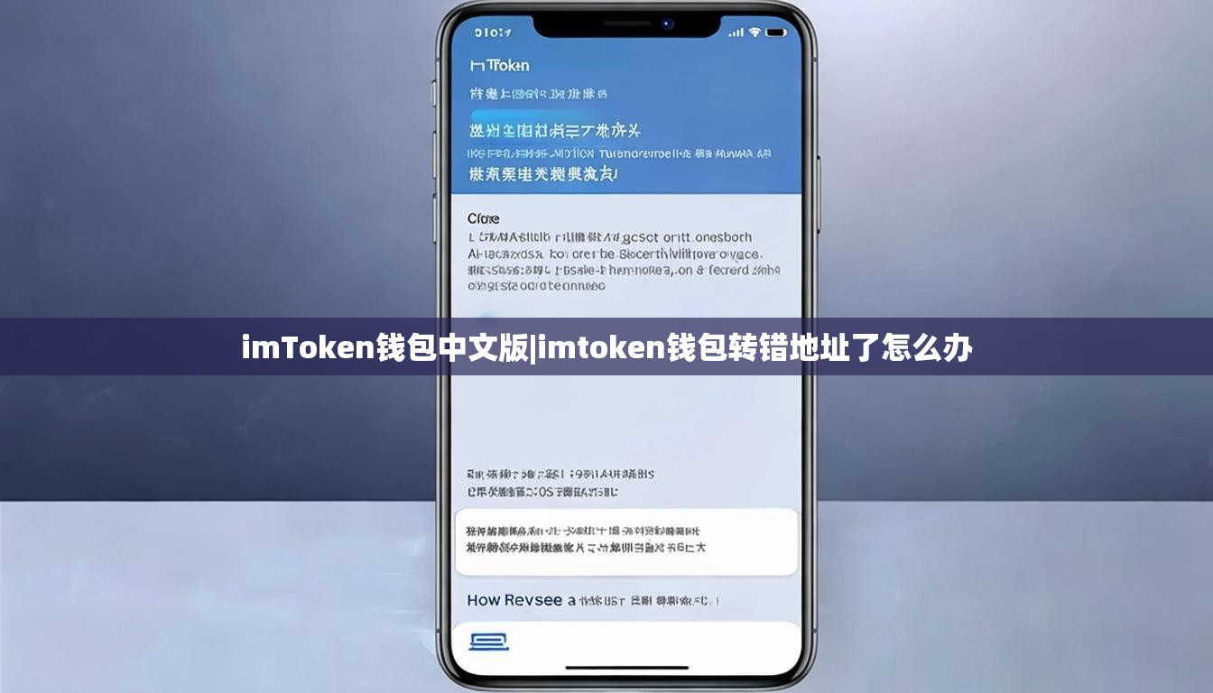 imToken钱包中文版|imtoken钱包转错地址了怎么办
