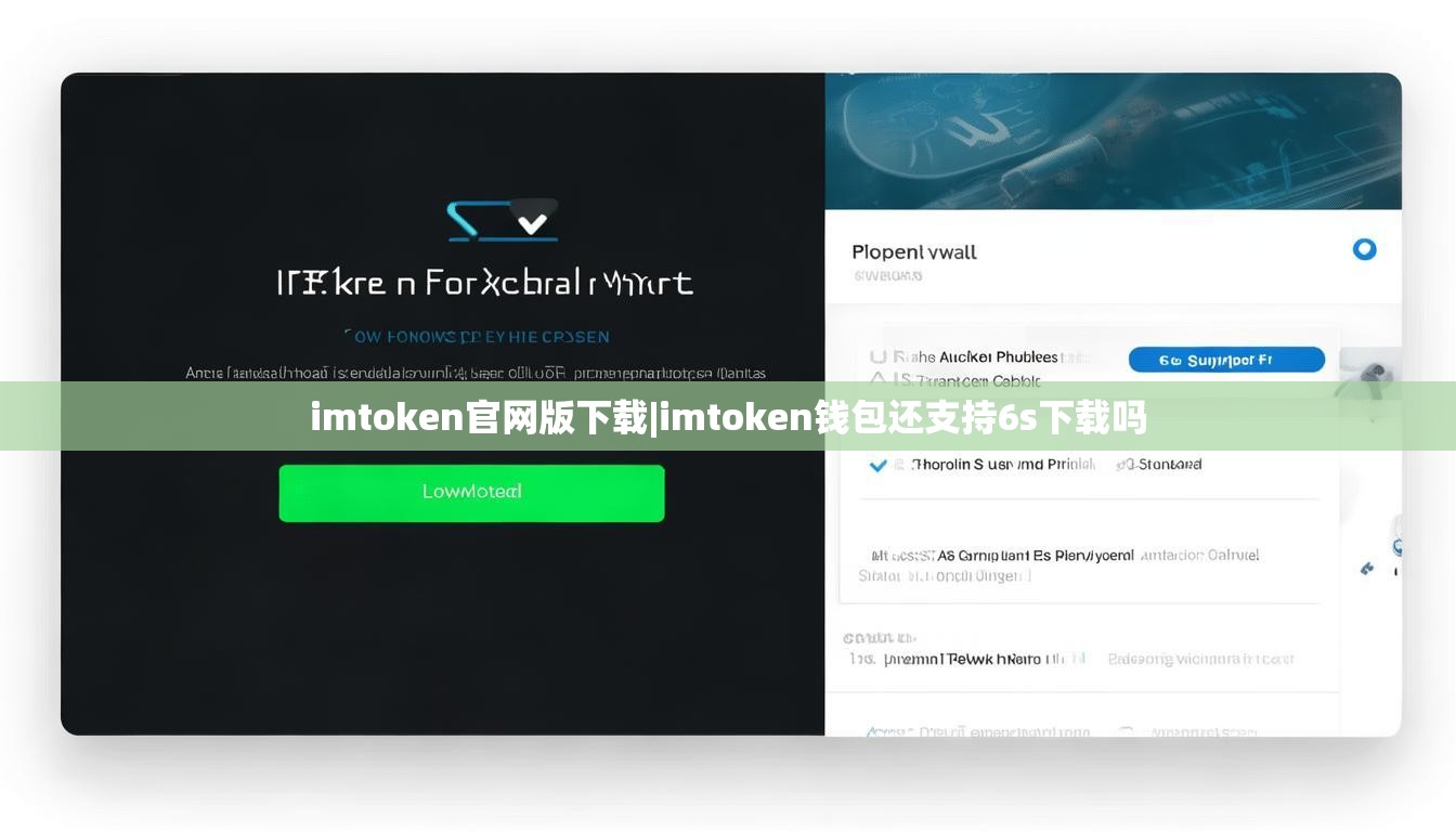 imtoken官网版下载|imtoken钱包还支持6s下载吗