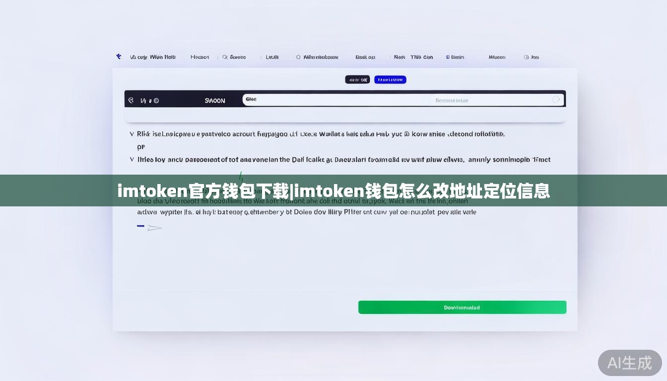 imtoken官方钱包下载|imtoken钱包怎么改地址定位信息