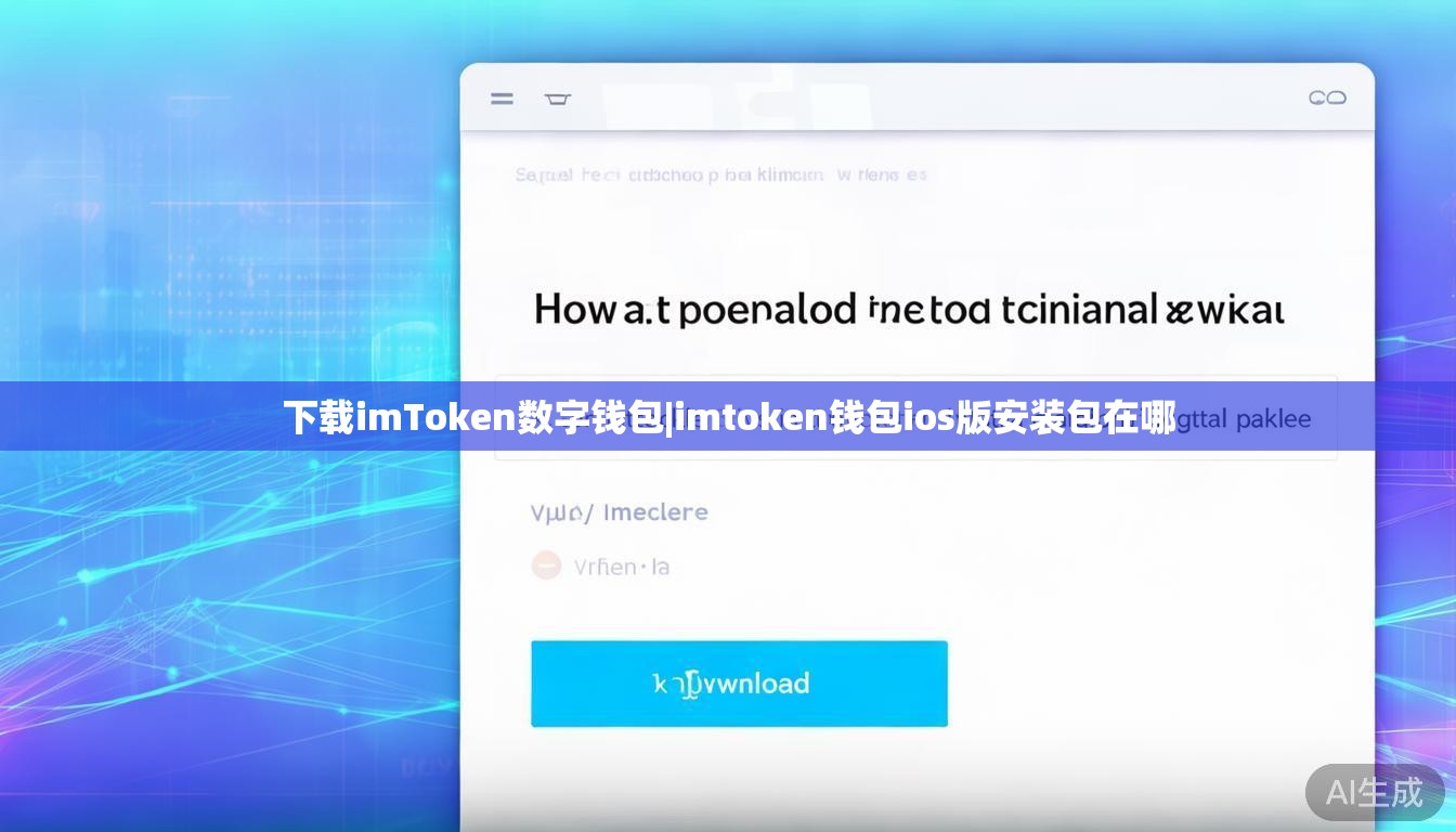 下载imToken数字钱包|imtoken钱包ios版安装包在哪