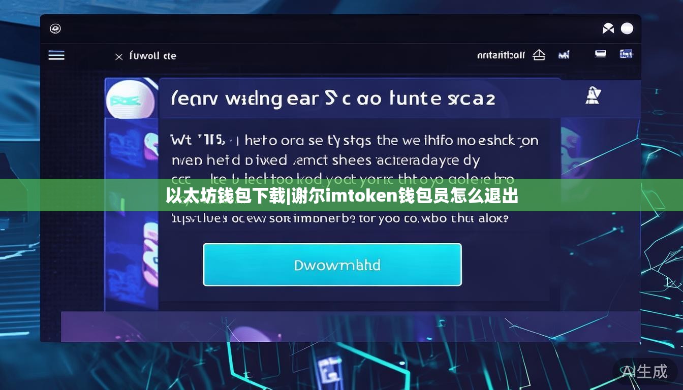 以太坊钱包下载|谢尔imtoken钱包员怎么退出