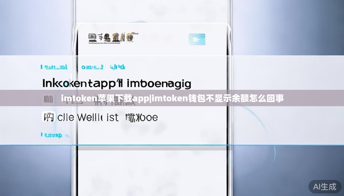 imtoken苹果下载app|imtoken钱包不显示余额怎么回事