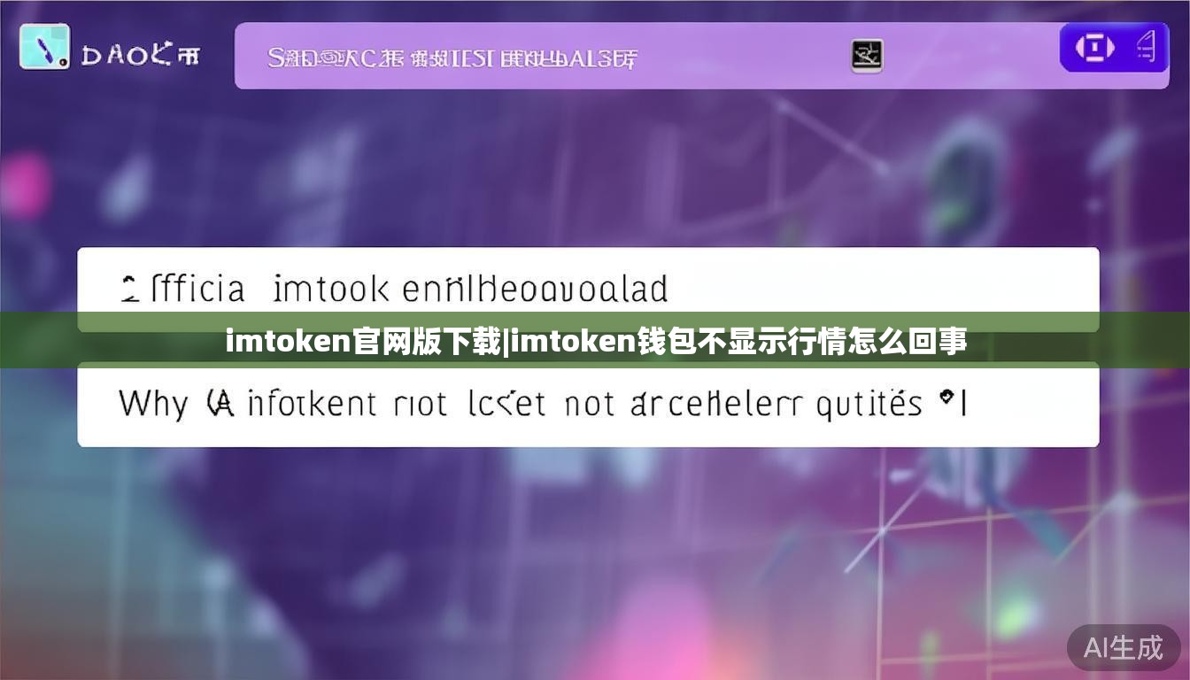 imtoken官网版下载|imtoken钱包不显示行情怎么回事