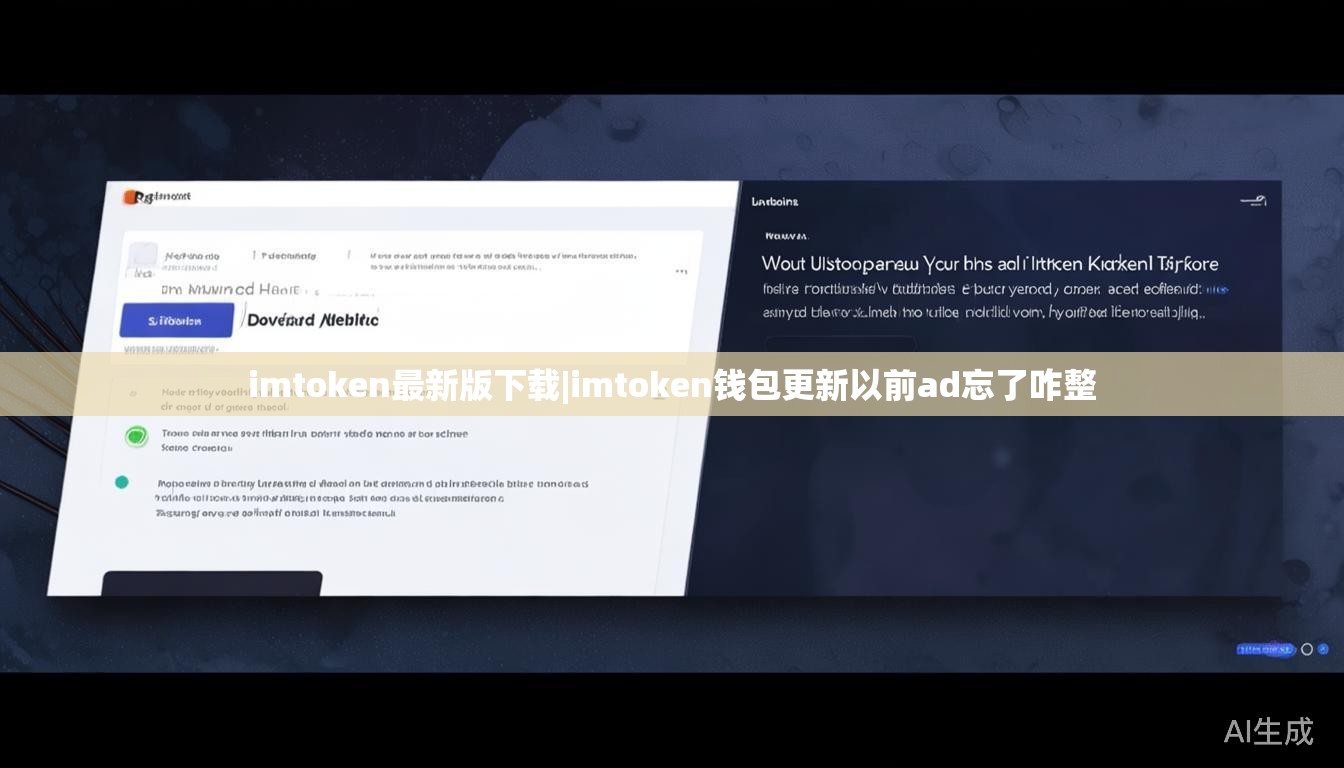 imtoken最新版下载|imtoken钱包更新以前ad忘了咋整