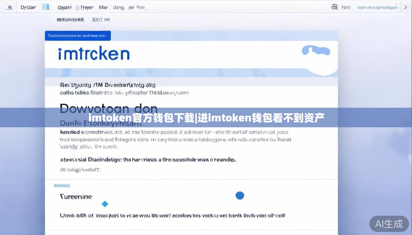 imtoken官方钱包下载|进imtoken钱包看不到资产