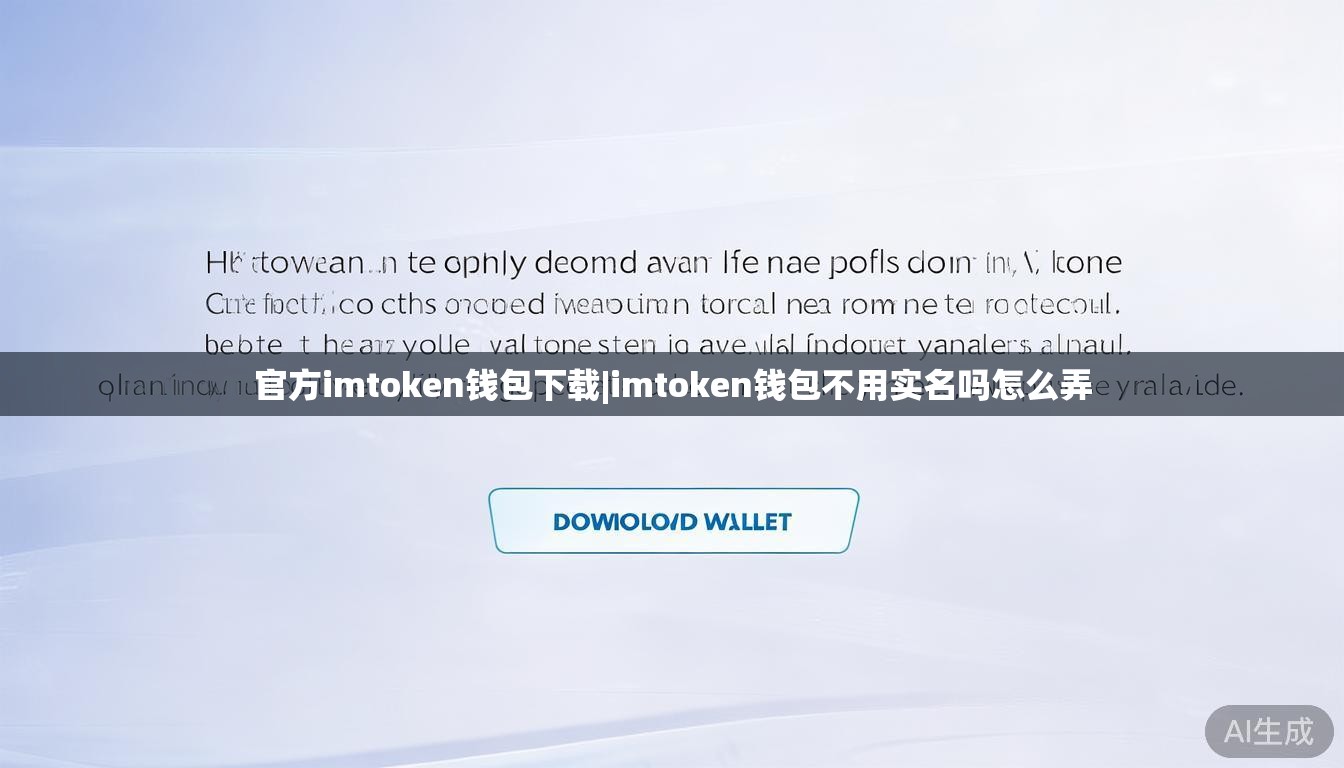 官方imtoken钱包下载|imtoken钱包不用实名吗怎么弄