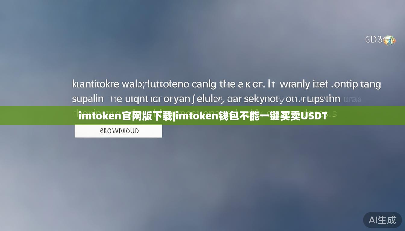 imtoken官网版下载|imtoken钱包不能一键买卖USDT