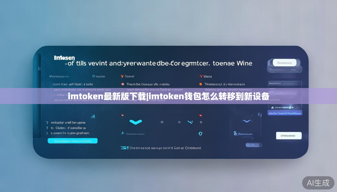 imtoken最新版下载|imtoken钱包怎么转移到新设备