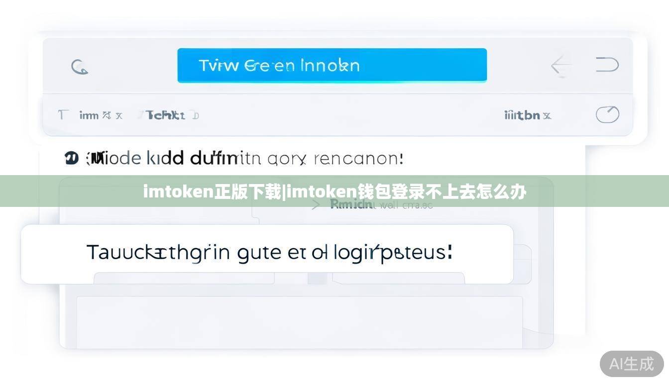 imtoken正版下载|imtoken钱包登录不上去怎么办