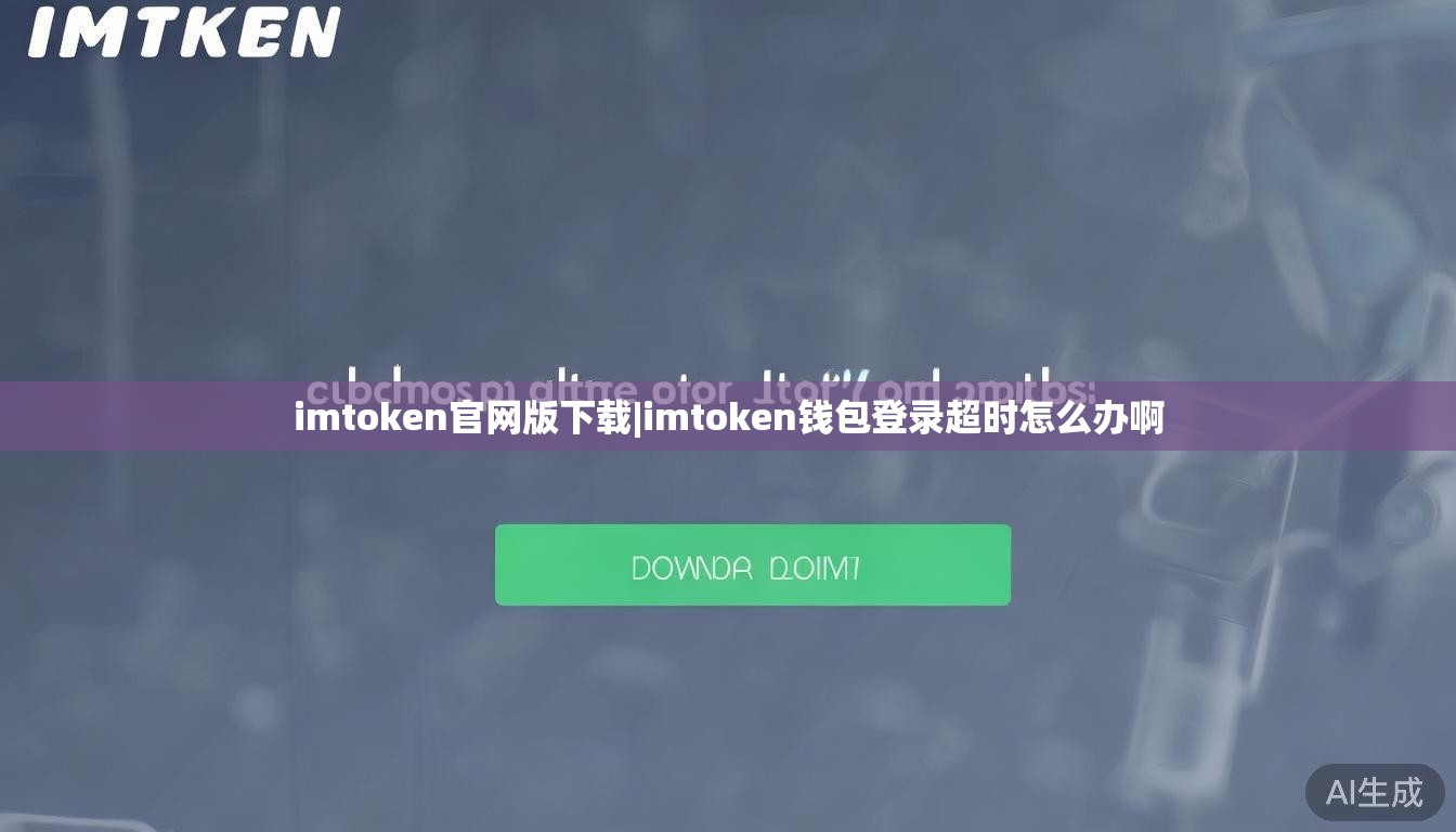 imtoken官网版下载|imtoken钱包登录超时怎么办啊