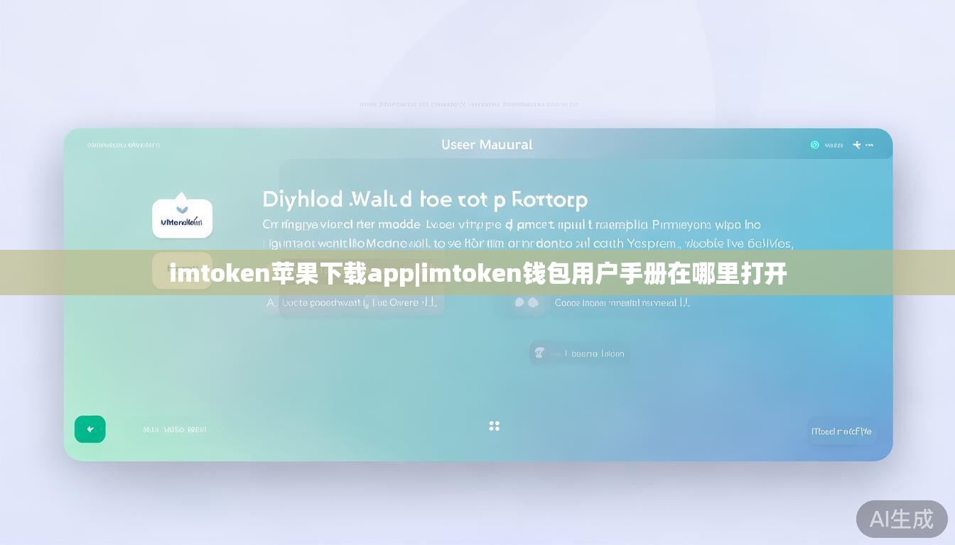 imtoken苹果下载app|imtoken钱包用户手册在哪里打开