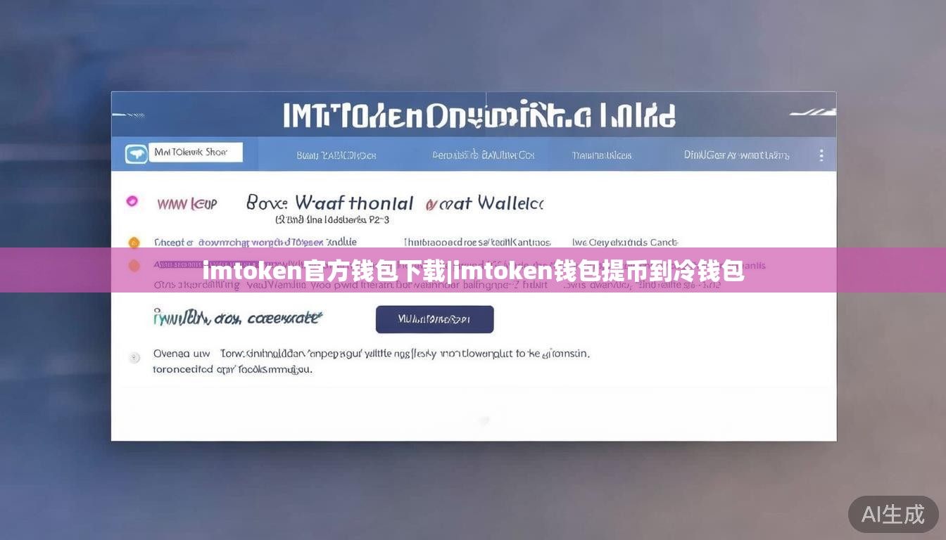 imtoken官方钱包下载|imtoken钱包提币到冷钱包