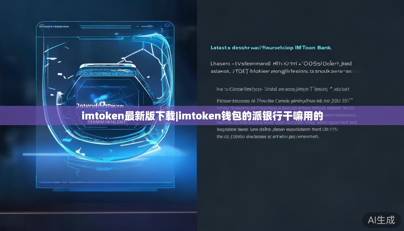 imtoken最新版下载|imtoken钱包的派银行干嘛用的 imtoken最新版下载|imtoken钱包的派银行干嘛用的