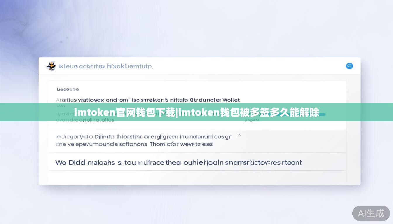 imtoken官网钱包下载|imtoken钱包被多签多久能解除