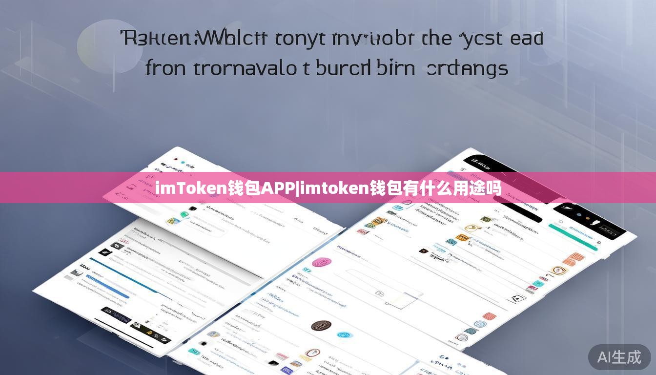 imToken钱包APP|imtoken钱包有什么用途吗