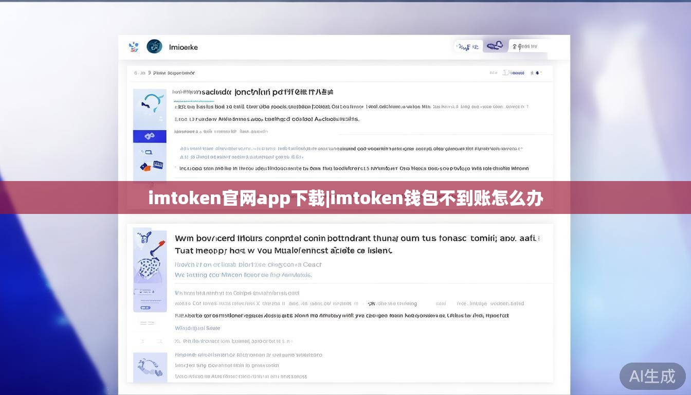 imtoken官网app下载|imtoken钱包不到账怎么办