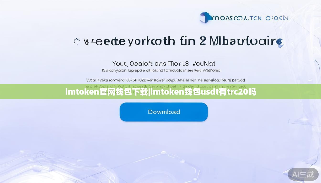 imtoken官网钱包下载|imtoken钱包usdt有trc20吗