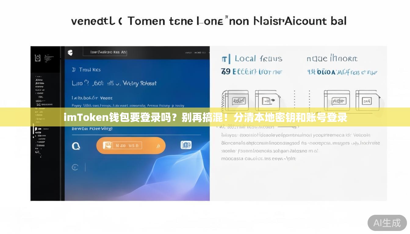 imToken钱包要登录吗?别再搞混!分清本地密钥和账号登录 imToken钱包要登录吗?别再搞混!分清本地密钥和账号登录