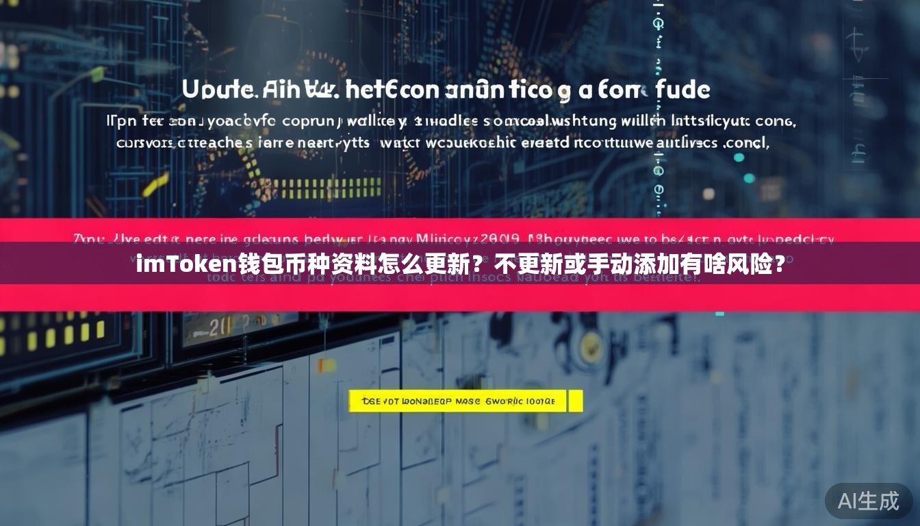 imToken钱包币种资料怎么更新？不更新或手动添加有啥风险？