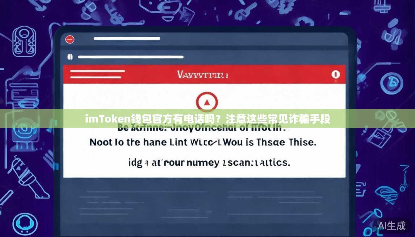 imToken钱包官方有电话吗？注意这些常见诈骗手段