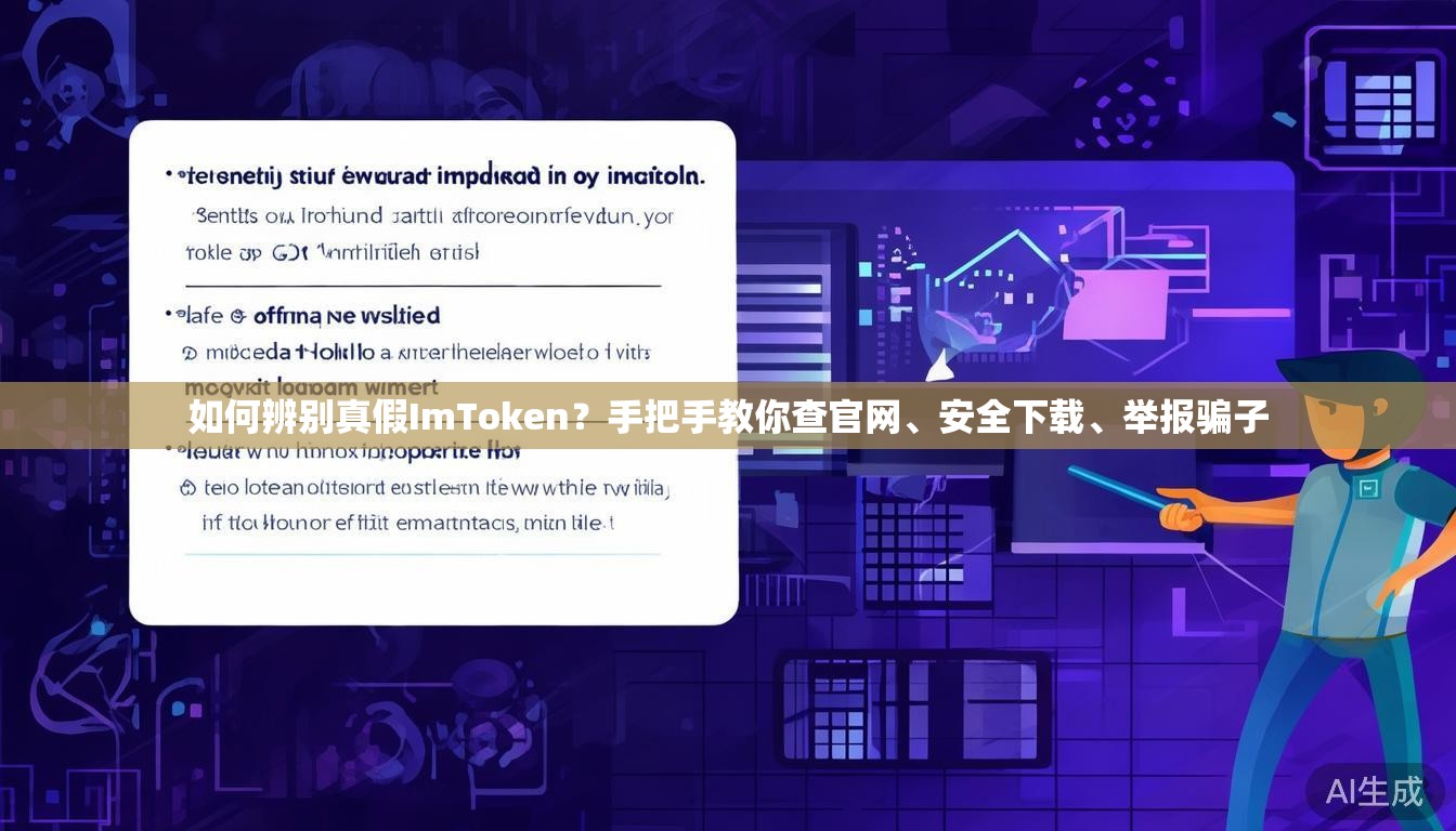 如何辨别真假ImToken？手把手教你查官网、安全下载、举报骗子