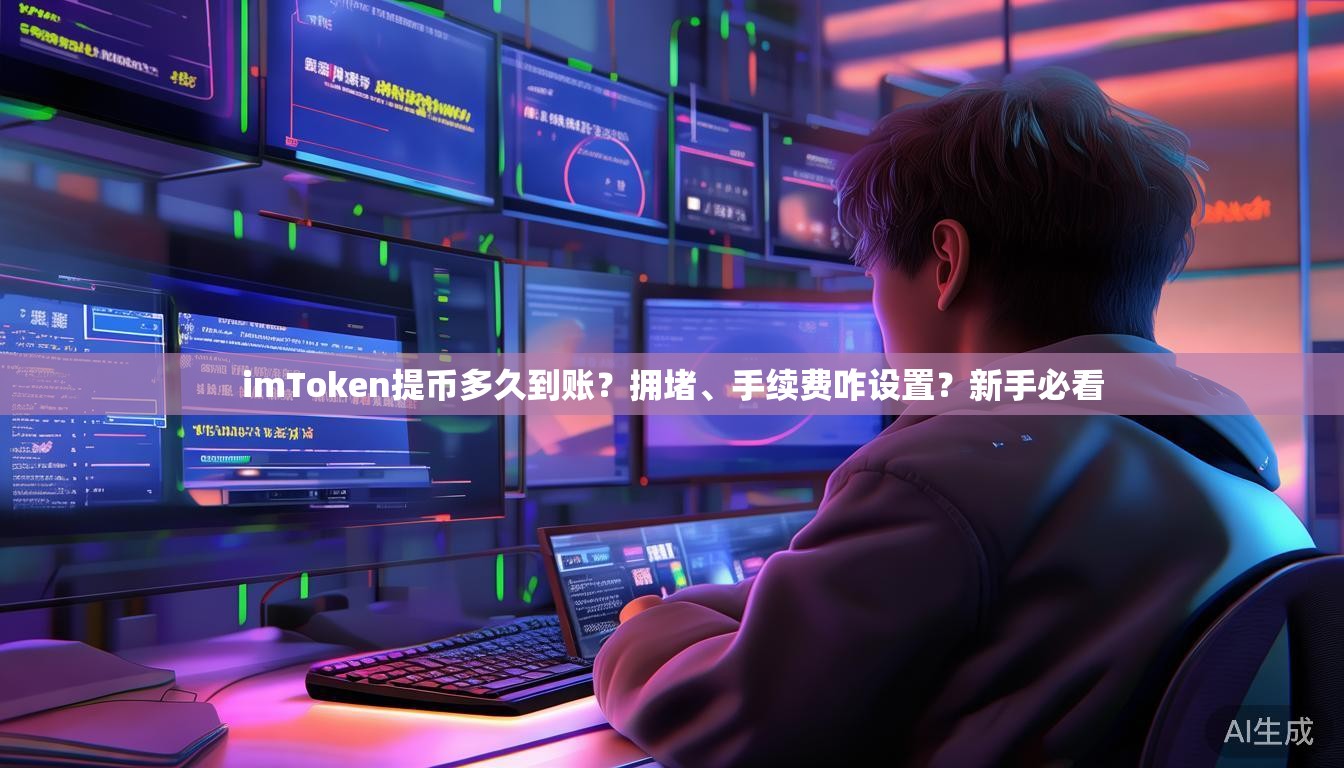 imToken提币多久到账？拥堵、手续费咋设置？新手必看