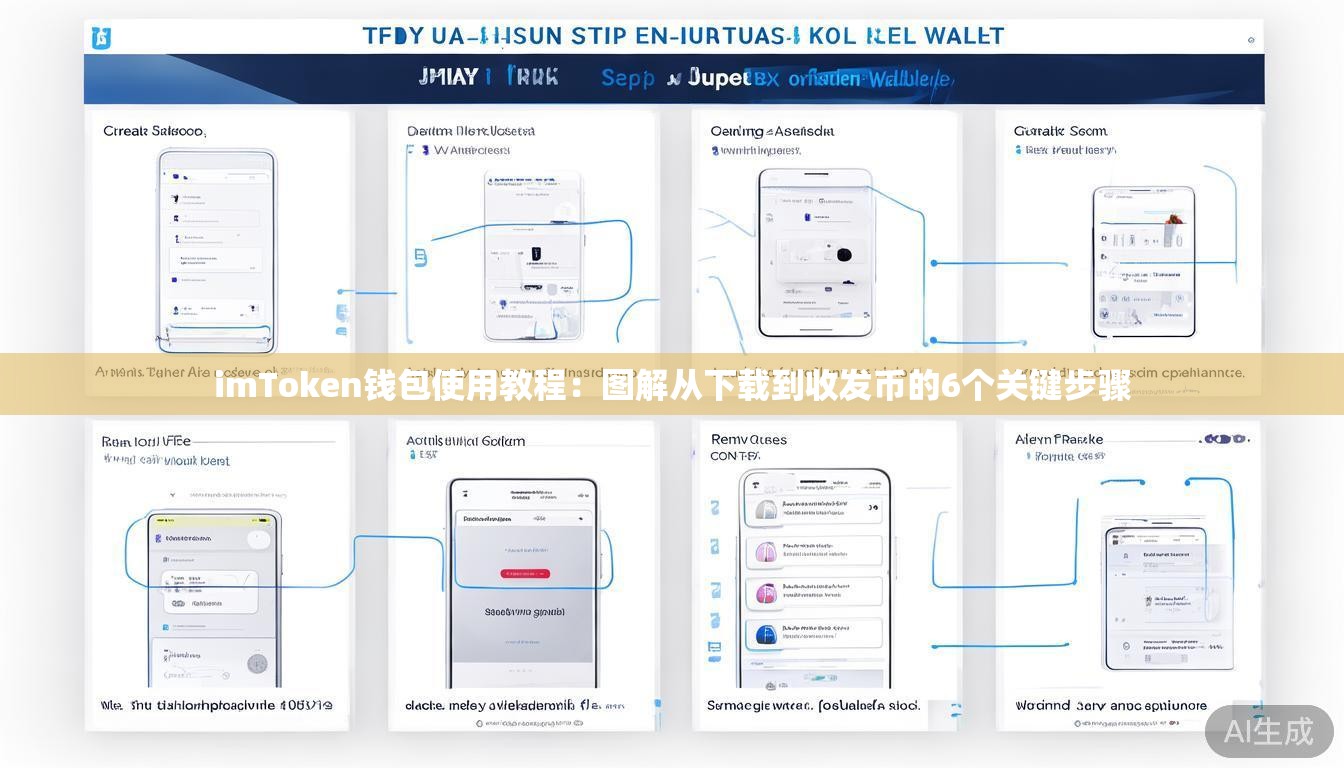 imToken钱包使用教程:图解从下载到收发币的6个关键步骤 imToken钱包使用教程:图解从下载到收发币的6个关键步骤