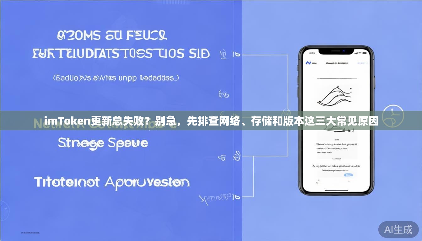 imToken更新总失败?别急,先排查网络、存储和版本这三大常见原因 imToken更新总失败?别急,先排查网络、存储和版本这三大常见原因