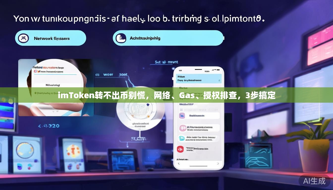imToken转不出币别慌,网络、Gas、授权排查,3步搞定 imToken转不出币别慌,网络、Gas、授权排查,3步搞定