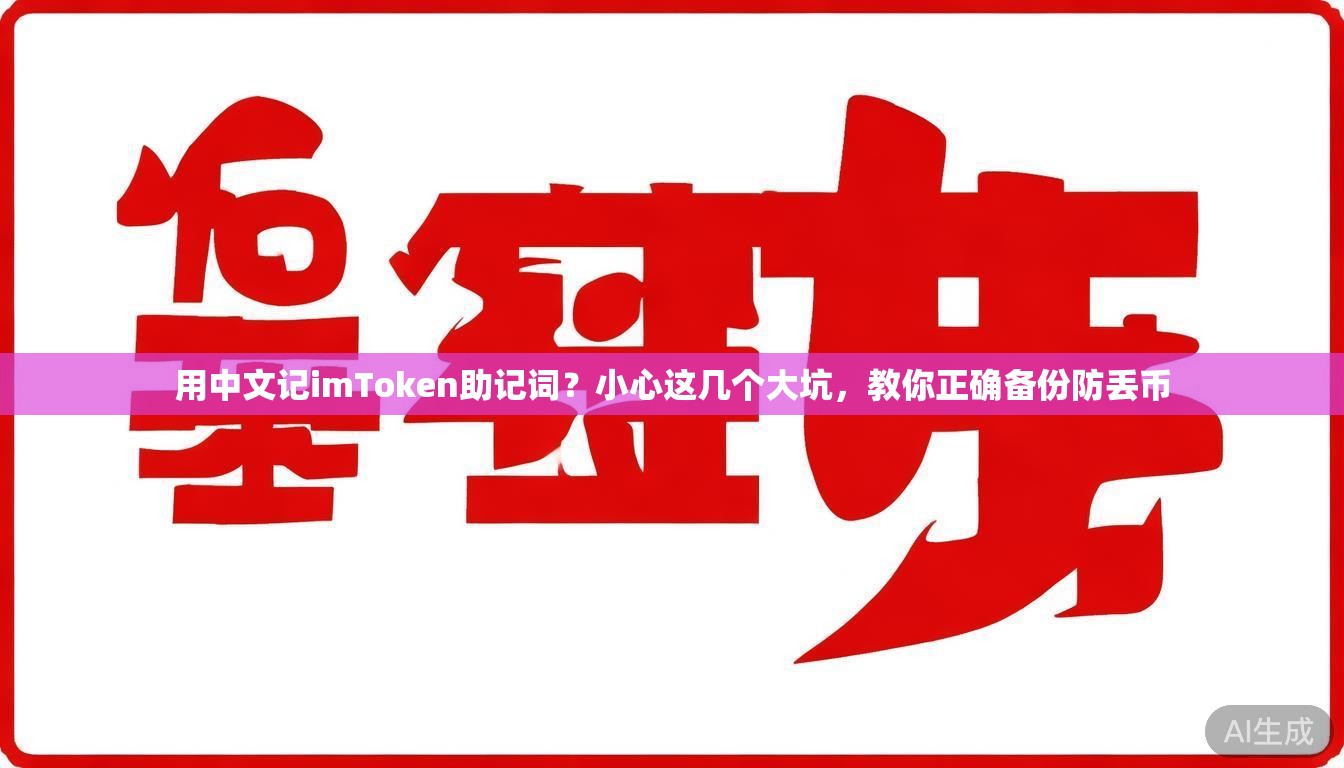 用中文记imToken助记词?小心这几个大坑,教你正确备份防丢币 用中文记imToken助记词?小心这几个大坑,教你正确备份防丢币