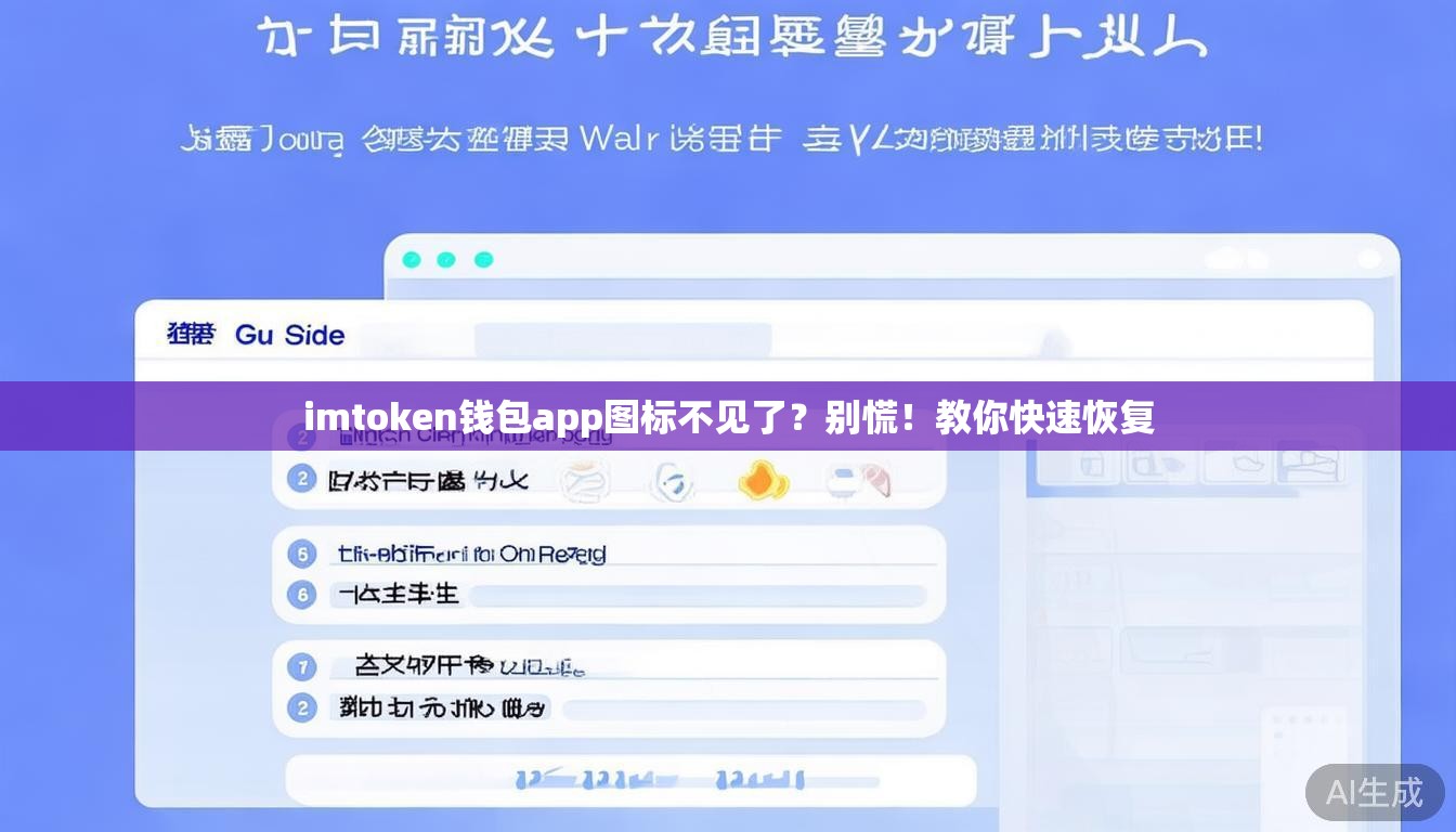 imtoken钱包app图标不见了?别慌!教你快速恢复 imtoken钱包app图标不见了?别慌!教你快速恢复