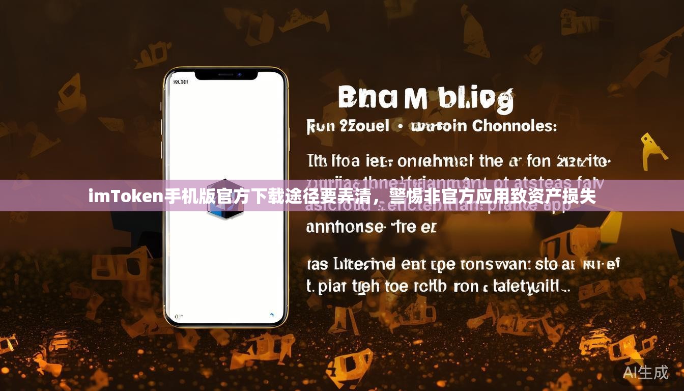 imToken手机版官方下载途径要弄清，警惕非官方应用致资产损失