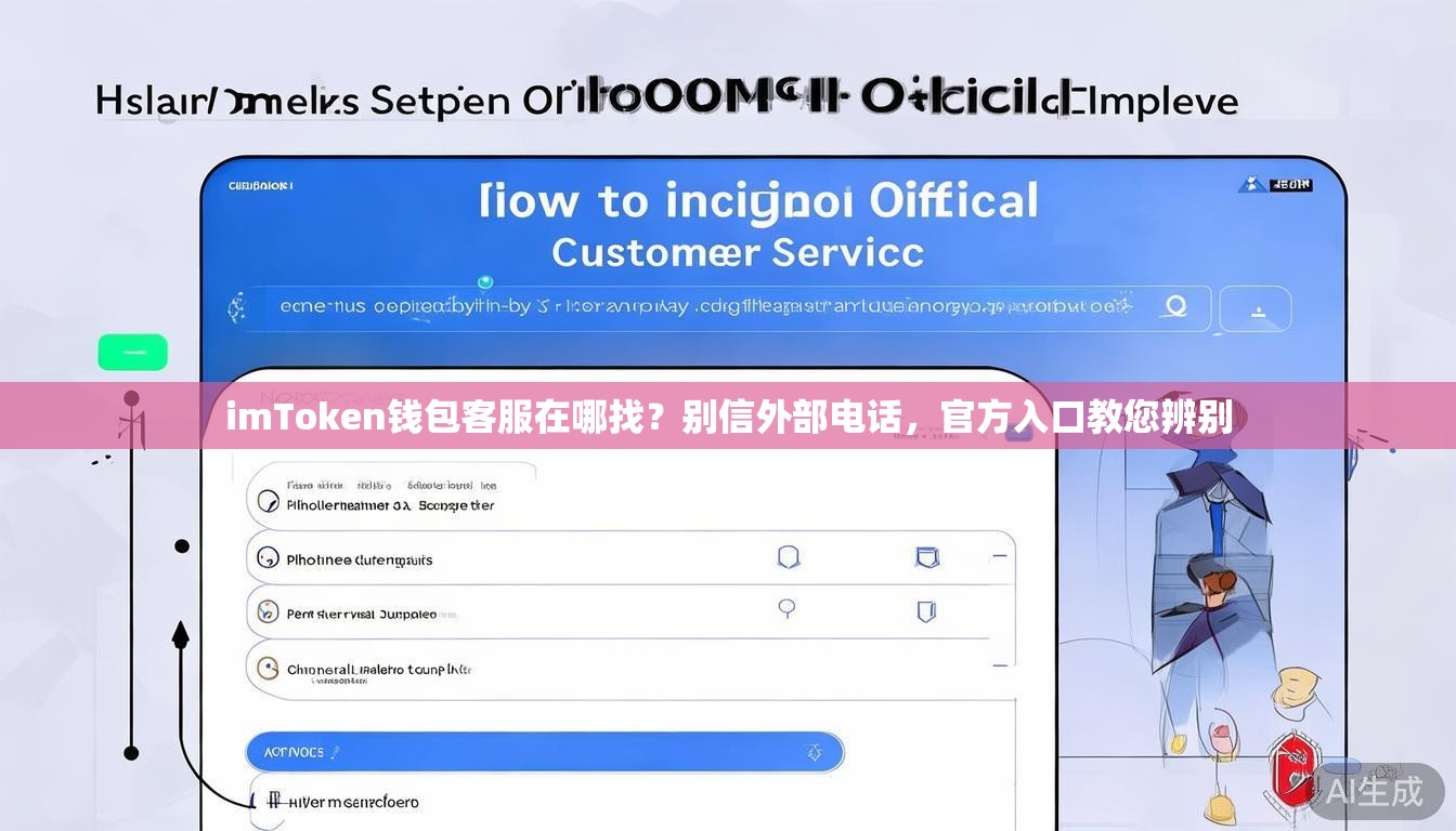 imToken钱包客服在哪找？别信外部电话，官方入口教您辨别