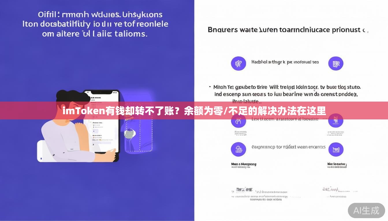 imToken有钱却转不了账？余额为零/不足的解决办法在这里