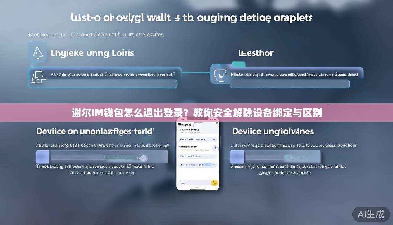 谢尔IM钱包怎么退出登录?教你安全解除设备绑定与区别 谢尔IM钱包怎么退出登录?教你安全解除设备绑定与区别