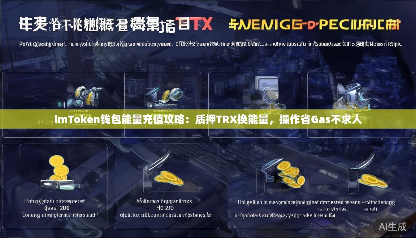 imToken钱包能量充值攻略：质押TRX换能量，操作省Gas不求人