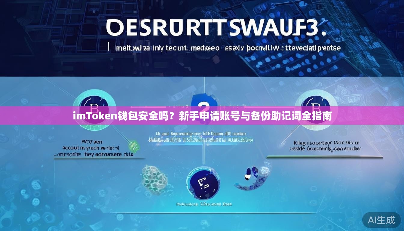 imToken钱包安全吗？新手申请账号与备份助记词全指南