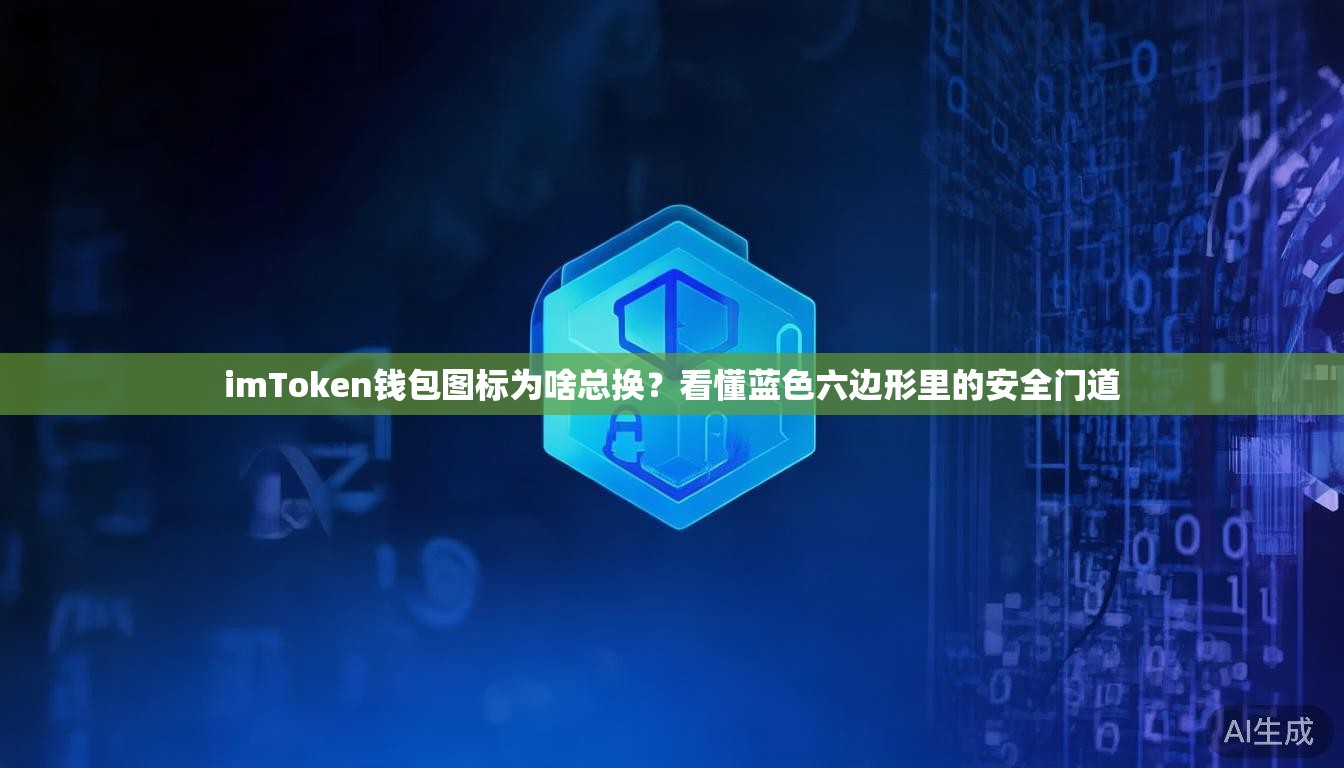 imToken钱包图标为啥总换？看懂蓝色六边形里的安全门道