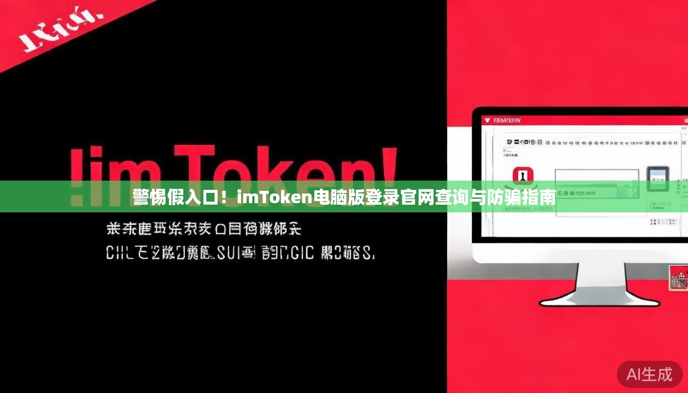 警惕假入口！imToken电脑版登录官网查询与防骗指南