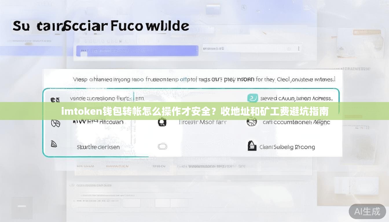 imtoken钱包转帐怎么操作才安全？收地址和矿工费避坑指南