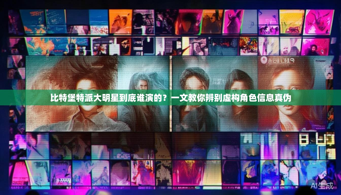 比特堡特派大明星到底谁演的？一文教你辨别虚构角色信息真伪