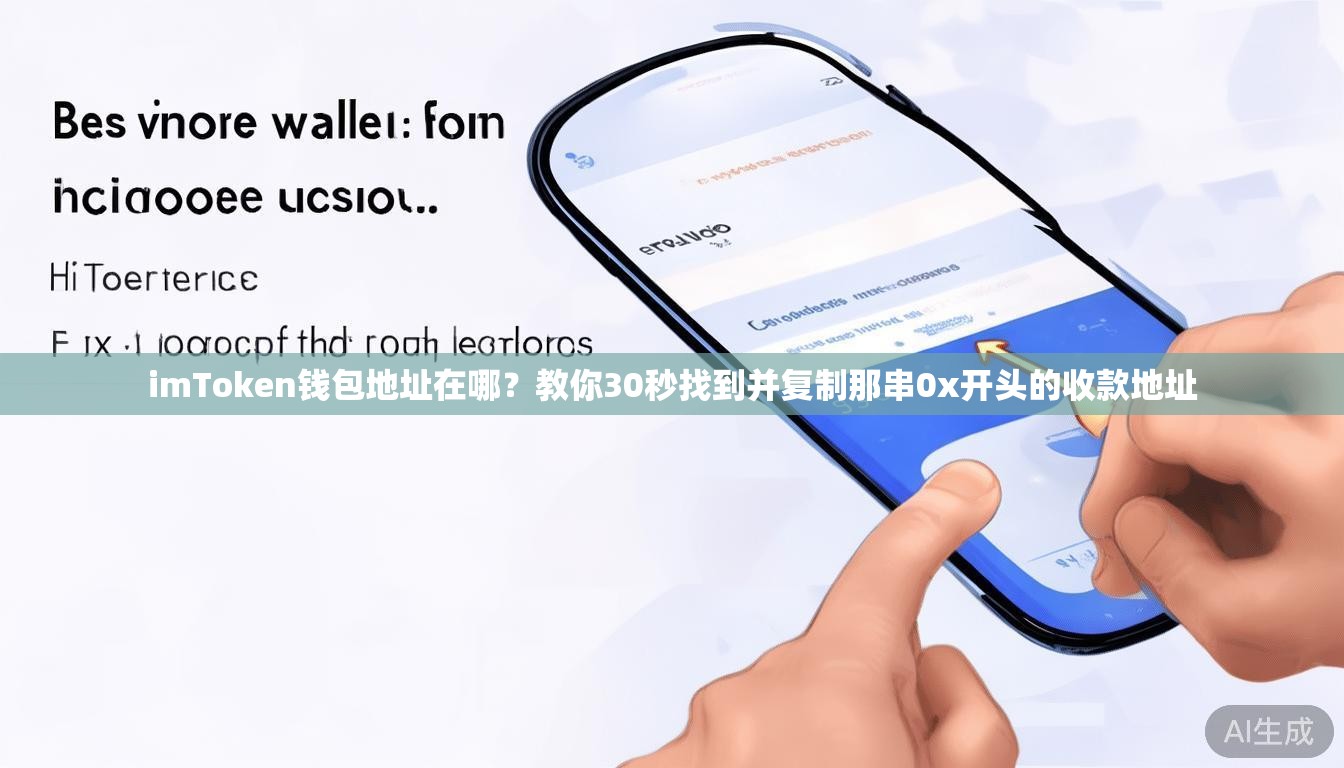 imToken钱包地址在哪？教你30秒找到并复制那串0x开头的收款地址