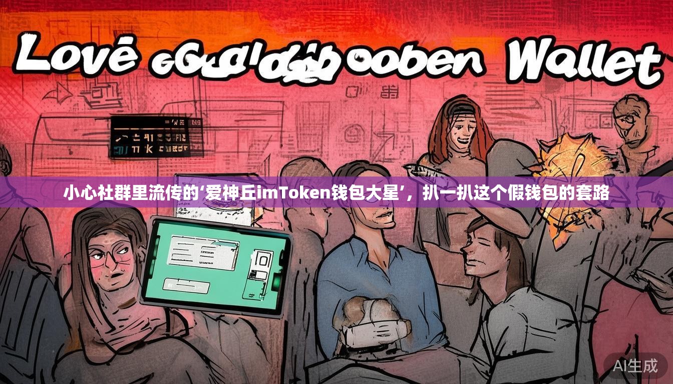 小心社群里流传的‘爱神丘imToken钱包大星’，扒一扒这个假钱包的套路