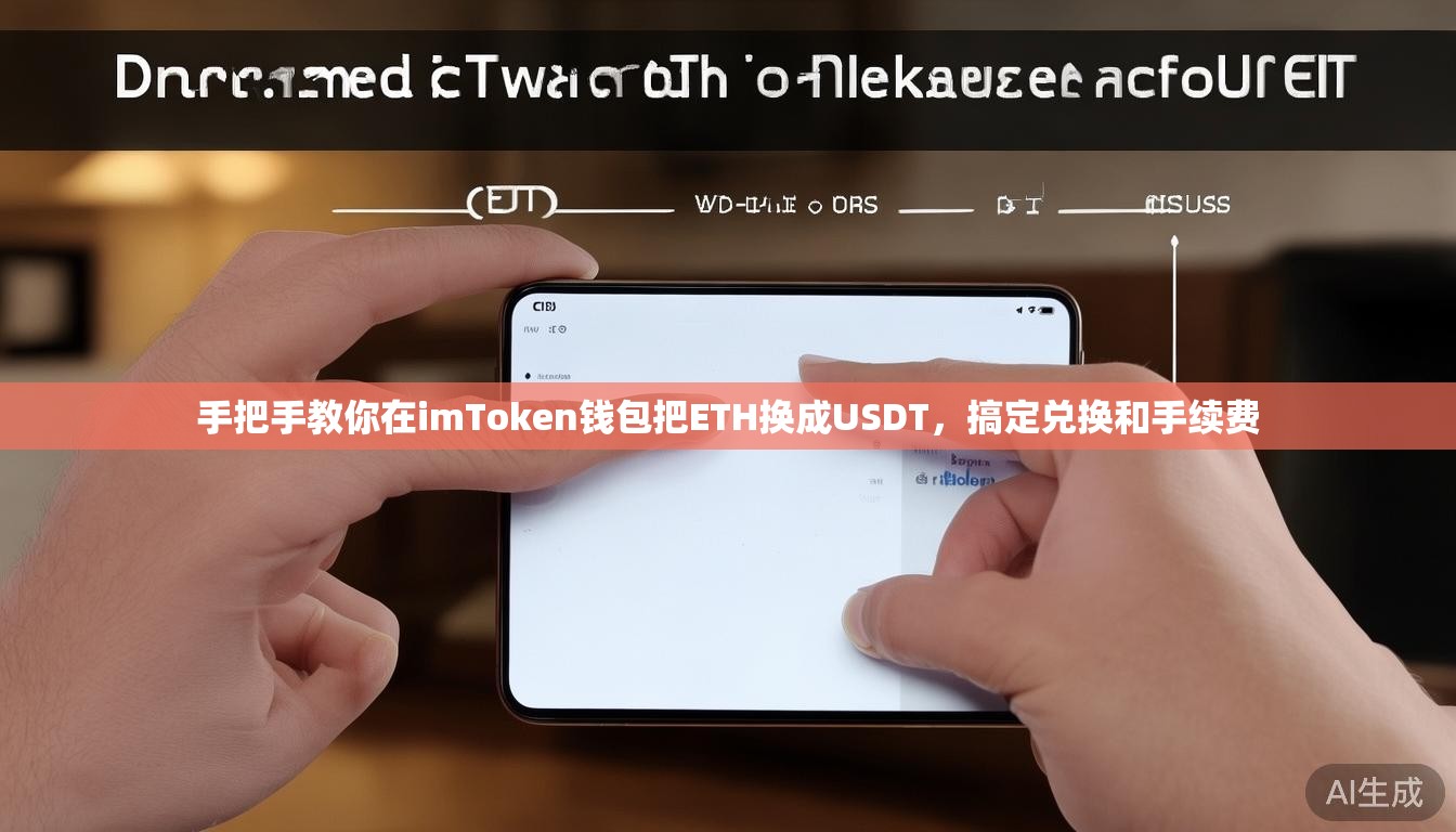 手把手教你在imToken钱包把ETH换成USDT，搞定兑换和手续费