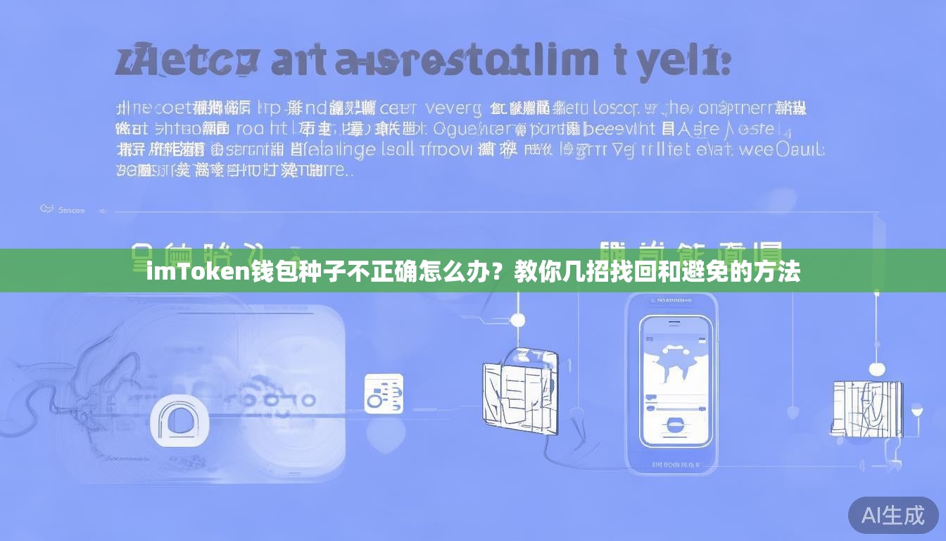 imToken钱包种子不正确怎么办？教你几招找回和避免的方法