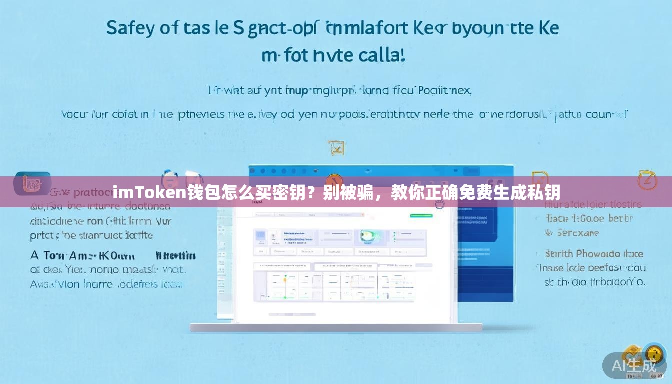 imToken钱包怎么买密钥？别被骗，教你正确免费生成私钥