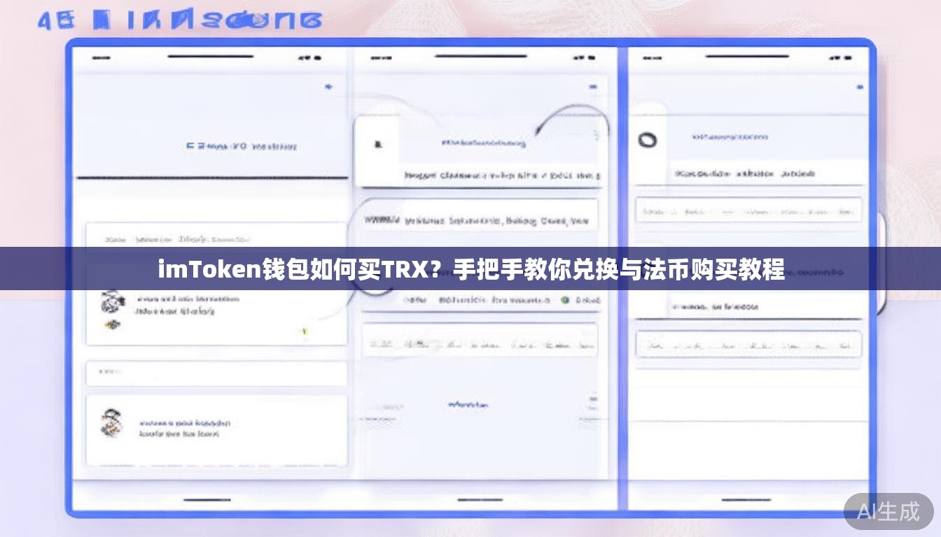 imToken钱包如何买TRX？手把手教你兑换与法币购买教程